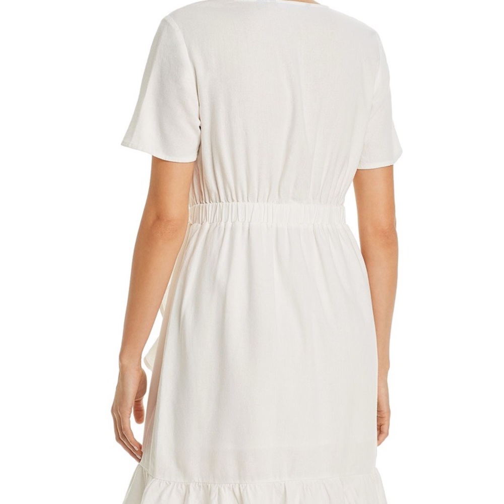 Vero Moda - White Faux-Wrap Dress